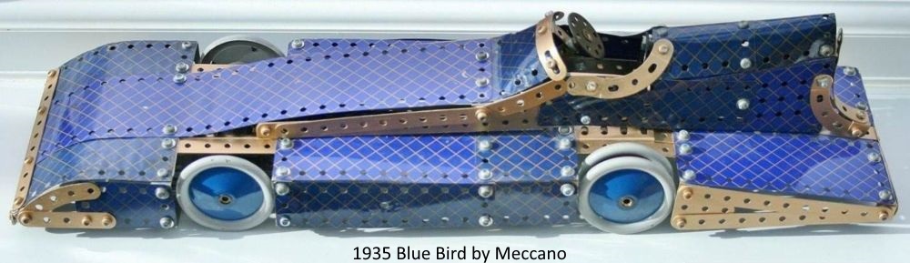 meccano blue bird